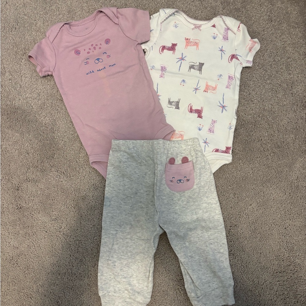 Carter’s Just One You Wild About Mom 3-piece Set